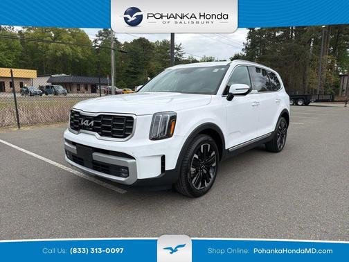 Glacial White Pearl 2023 Kia Telluride SX