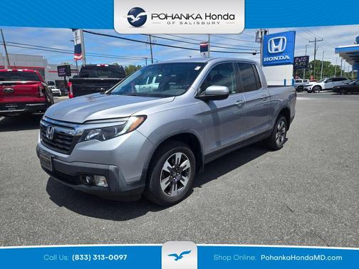 Silver 2019 Honda Ridgeline RTL-T