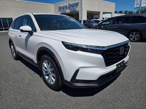 Platinum White 2025 Honda CR-V EX-L