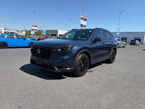 Canyon River Blue Metallic 2026 Honda CR-V Hybrid