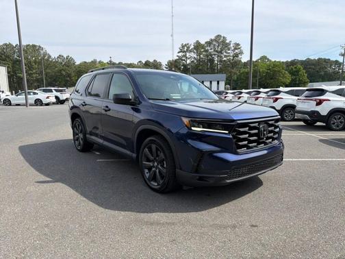 Blue 2023 Honda Pilot Sport