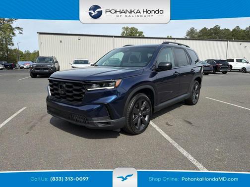 Blue 2023 Honda Pilot Sport