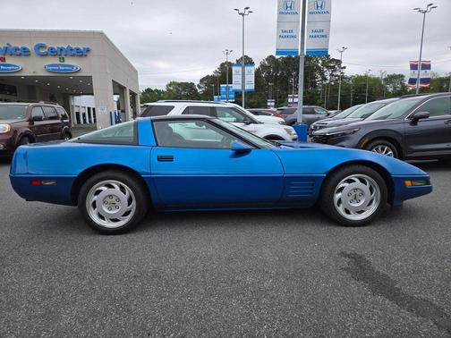 Blue 1992 Chevrolet Corvette
