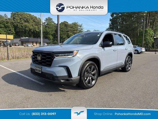 Gray Pearl 2025 Honda Pilot Sport