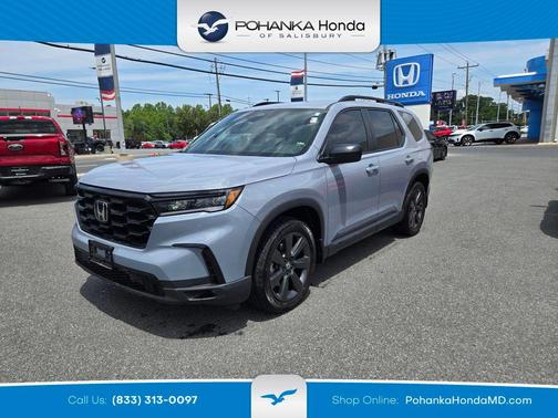 Gray Pearl 2025 Honda Pilot Sport