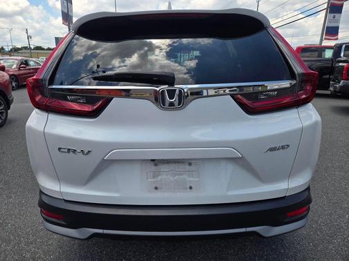White 2020 Honda CR-V EX-L