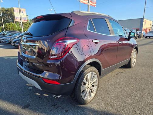 Black Cherry Metallic 2018 Buick Encore Preferred