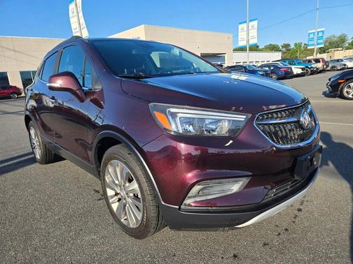 Black Cherry Metallic 2018 Buick Encore Preferred