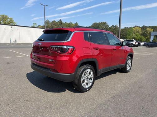 Red 2025 Jeep Compass Latitude