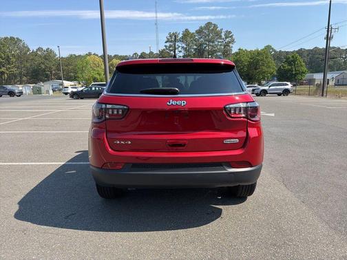 Red 2025 Jeep Compass Latitude