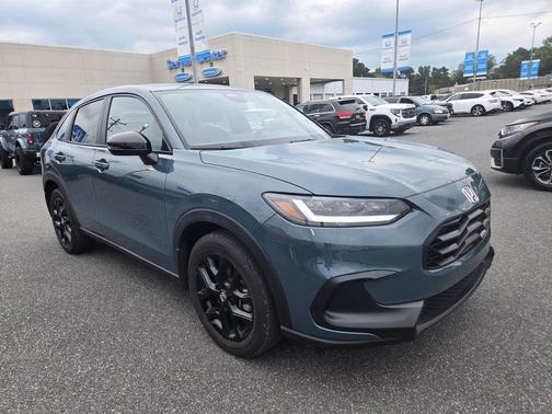 Blue 2024 Honda HR-V Sport