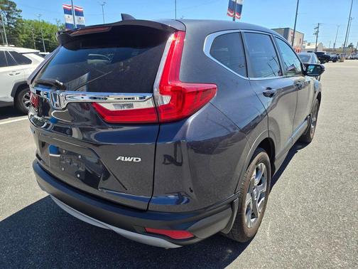 Gray 2018 Honda CR-V EX-L