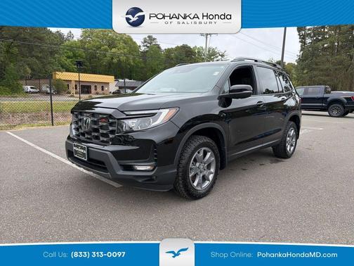 Crystal Black Pearl 2025 Honda Passport TrailSport