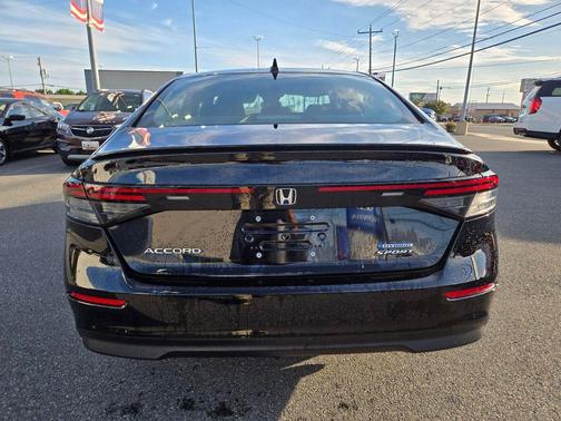 Black 2024 Honda Accord Hybrid Sport