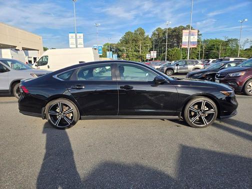 Black 2024 Honda Accord Hybrid Sport