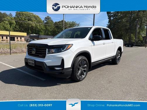 Platinum White Pearl 2023 Honda Ridgeline