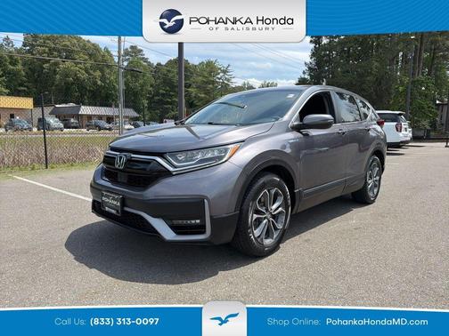 Gray 2021 Honda CR-V Hybrid EX