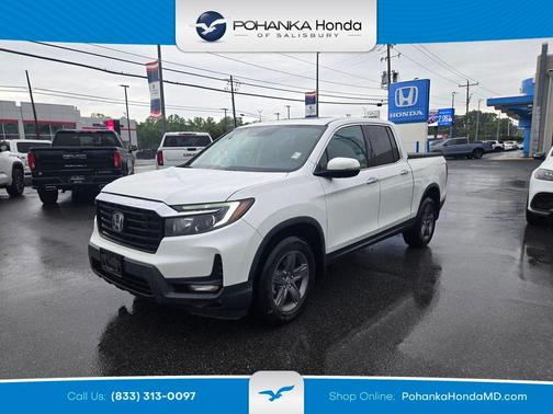 White 2021 Honda Ridgeline RTL-E