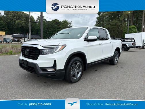 White 2021 Honda Ridgeline RTL-E