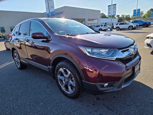 Red 2018 Honda CR-V EX-L