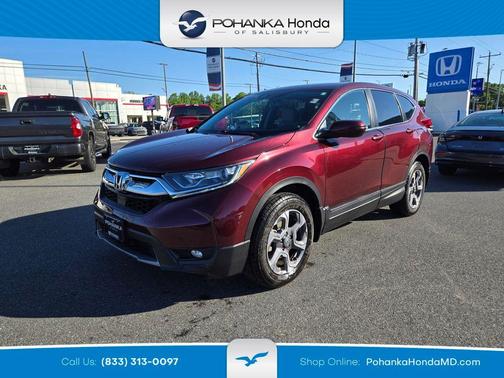 Red 2018 Honda CR-V EX-L