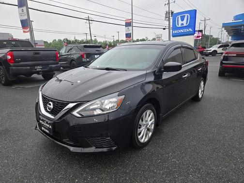 Black 2019 Nissan Sentra SV