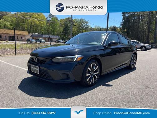 Crystal Black Pearl 2022 Honda Civic