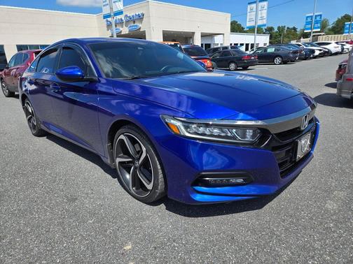 Blue 2019 Honda Accord Sport