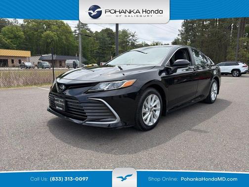Midnight Black Metallic 2024 Toyota Camry LE