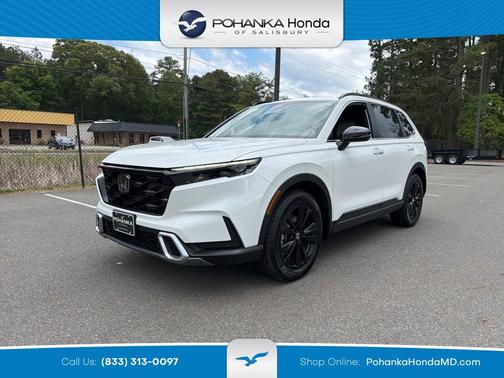Platinum White Pearl 2025 Honda CR-V Hybrid
