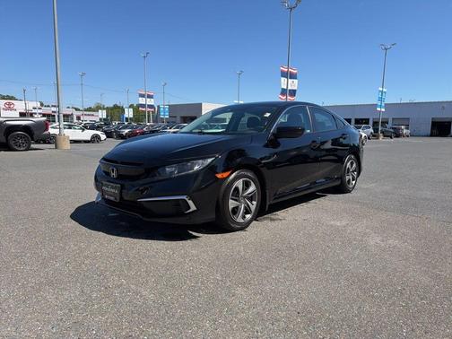 Crystal Black Pearl 2020 Honda Civic LX