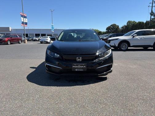 Crystal Black Pearl 2020 Honda Civic LX