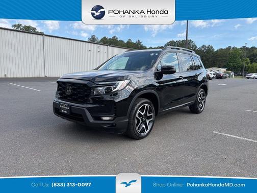 Crystal Black Pearl 2022 Honda Passport Elite
