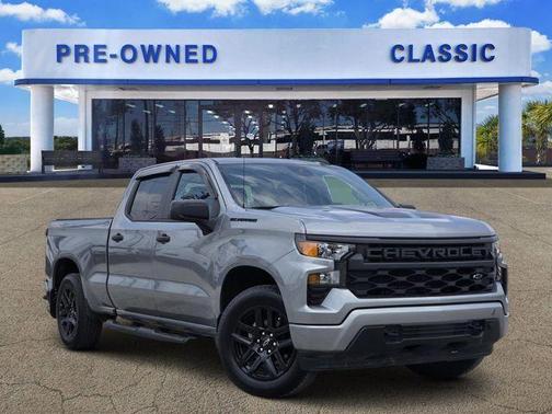 Sterling Gray Metallic 2024 Chevrolet Silverado 1500 Custom