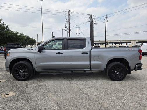 Sterling Gray Metallic 2024 Chevrolet Silverado 1500 Custom