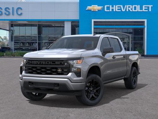 Gray 2026 Chevrolet Silverado 1500 Custom