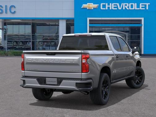 Gray 2026 Chevrolet Silverado 1500 Custom