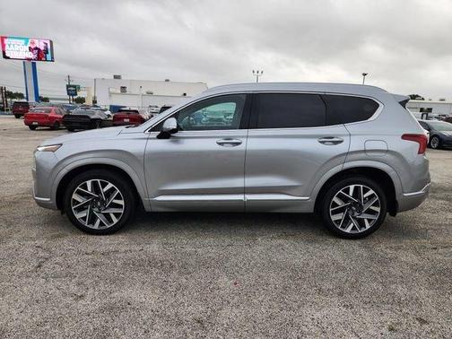 Shimmering Silver Pearl 2023 Hyundai SANTA FE Calligraphy