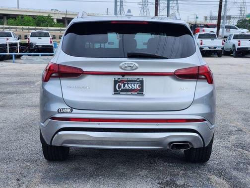 Shimmering Silver Pearl 2023 Hyundai SANTA FE Calligraphy