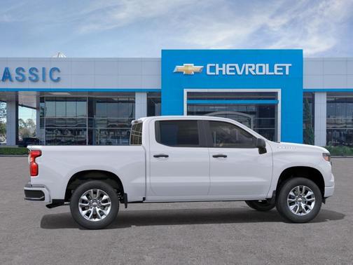 White 2026 Chevrolet Silverado 1500 Custom
