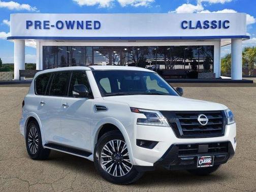Aspen White 2024 Nissan Armada SL