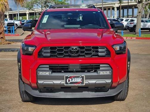 Red 2025 Toyota 4Runner Hybrid TRD