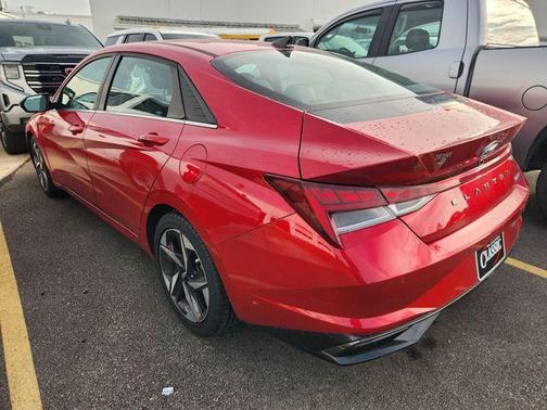 Calypso Red 2021 Hyundai ELANTRA Limited