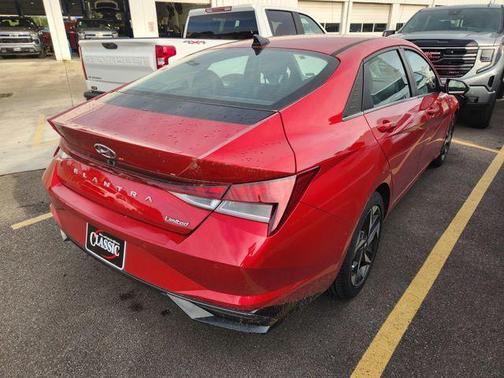 Calypso Red 2021 Hyundai ELANTRA Limited