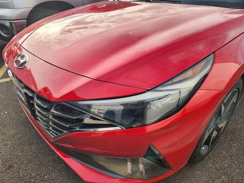 Calypso Red 2021 Hyundai ELANTRA Limited