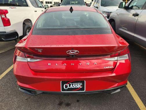 Calypso Red 2021 Hyundai ELANTRA Limited