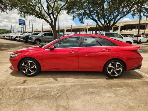 Calypso Red 2021 Hyundai ELANTRA Limited