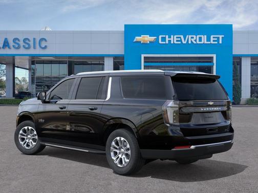 Black 2026 Chevrolet Suburban LT