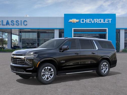 Black 2026 Chevrolet Suburban LT