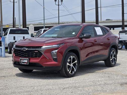 Crimson Metallic 2024 Chevrolet Trax 1RS